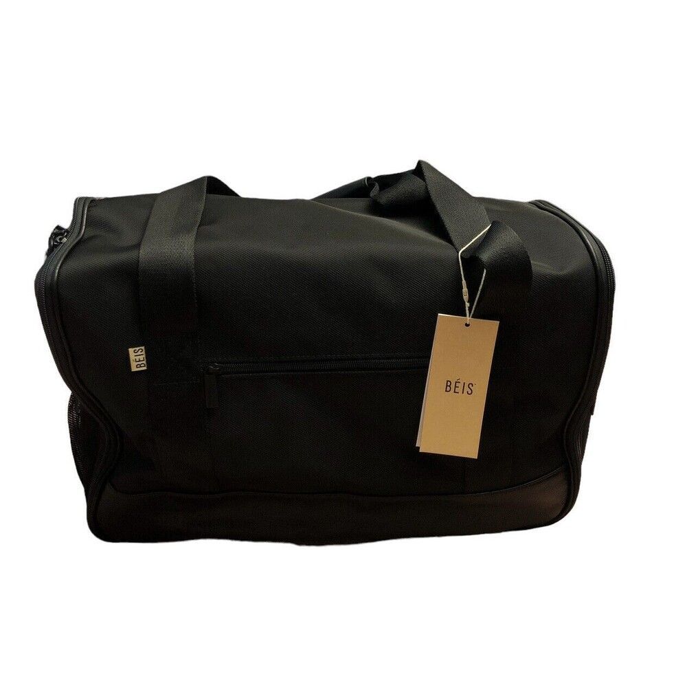 Beis Hanging Travel Duffle Bag Color Black New with tag